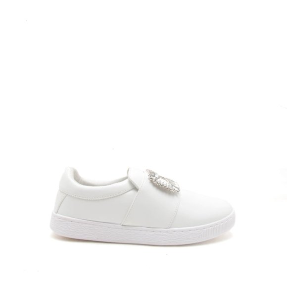 Embellished Step In Sneakers - Picture 2 of 4